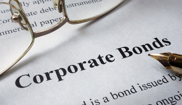 corporate bond types glasses pen